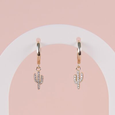PENDIENTES CACTUS