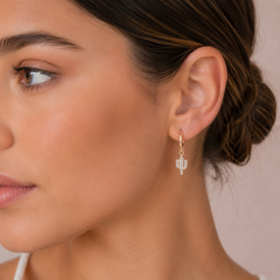 PENDIENTES CACTUS